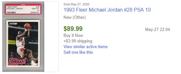 9 Graded Michael Jordan Cards On A Budget (PSA 10s less than $200 ...