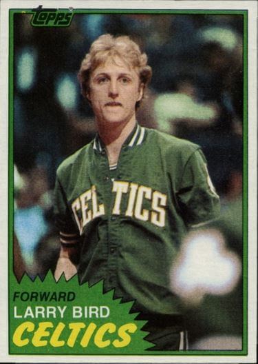 1981 topps larry bird