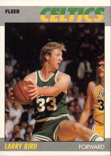 1987 fleer larry bird