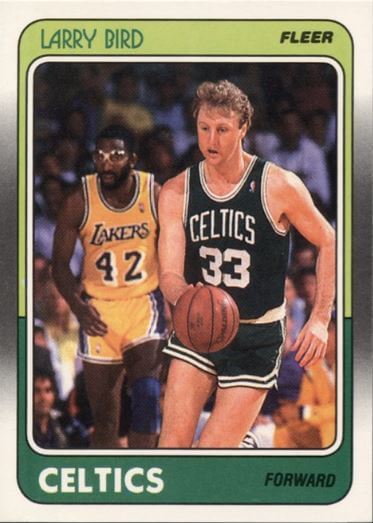 1988 fleer larry bird