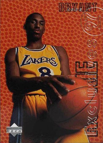 1996 Upper Deck Kobe Bryant Rookie Exclusives