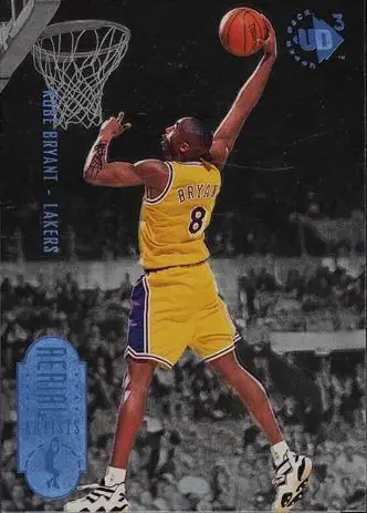 1996 UD3 Rookie Exclusives Kobe Bryant